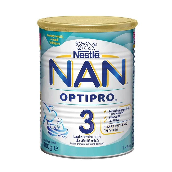 Nestle Nan Optipro 3 | Formula Speciala Lapte Praf de Continuare de la 1 An
